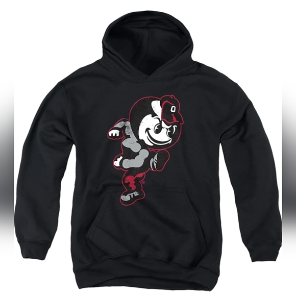 Logovision Other - Ohio State University Brutus Buckeye Youth Hoodie, Black- Size XL- NWT